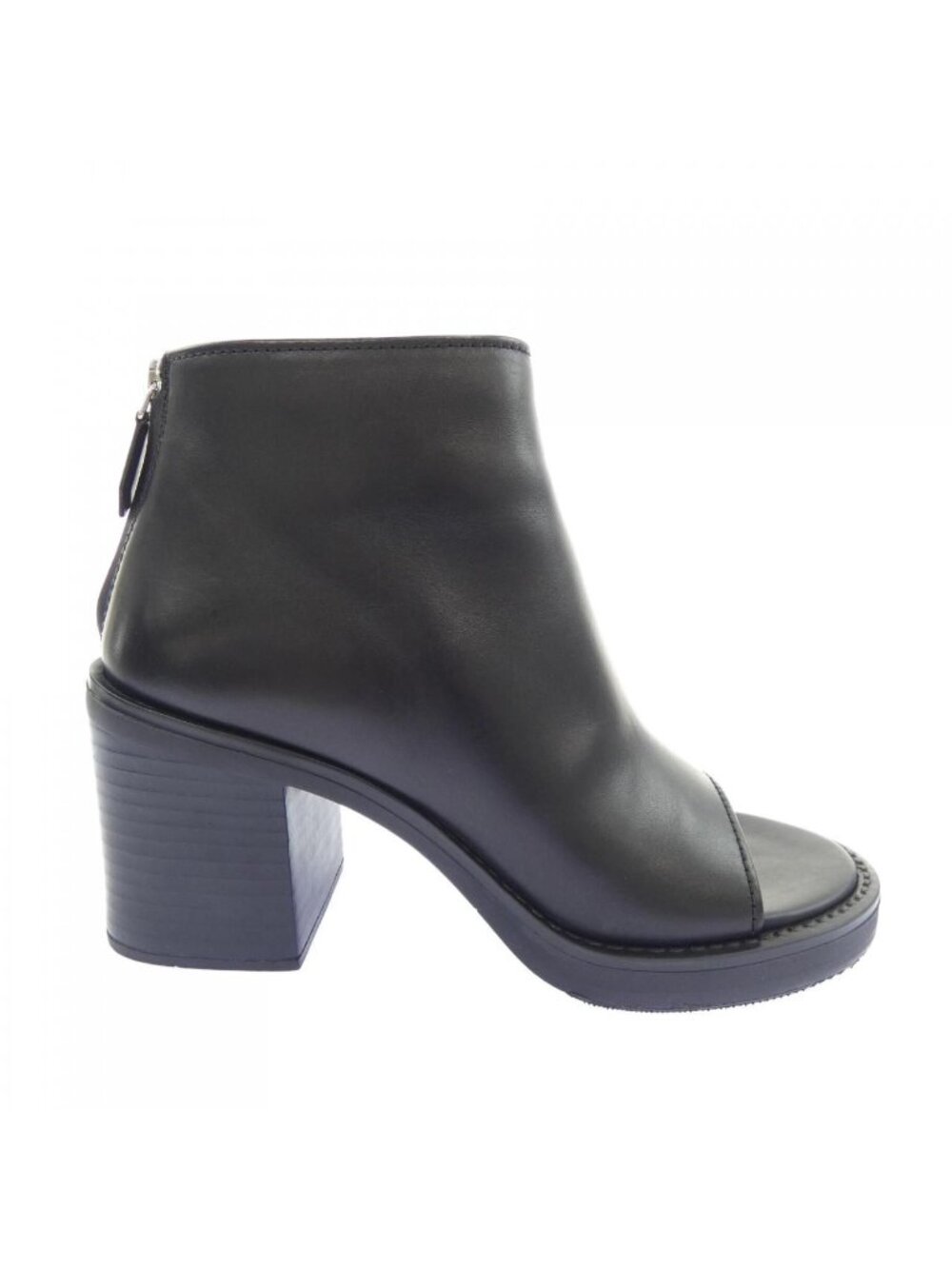 Miu Miu Leather Open Toe Boots